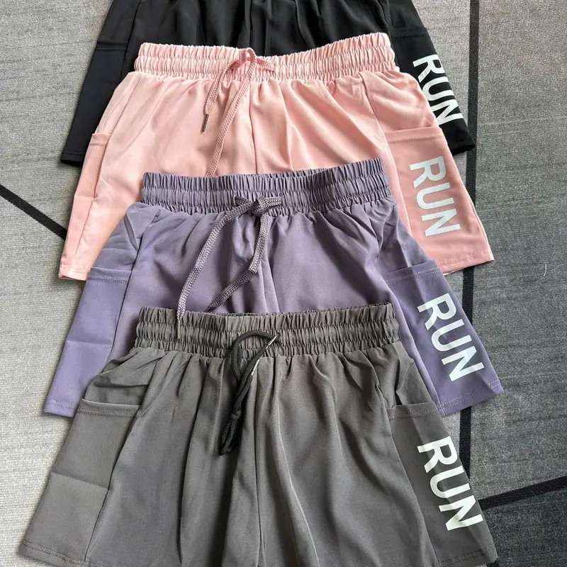 Quần Đùi 2 Lớp Chất Dù Túi 2 Bên Tập GYM - YOGA Sport Tập Thể Dục - VABM Sportswear1 5