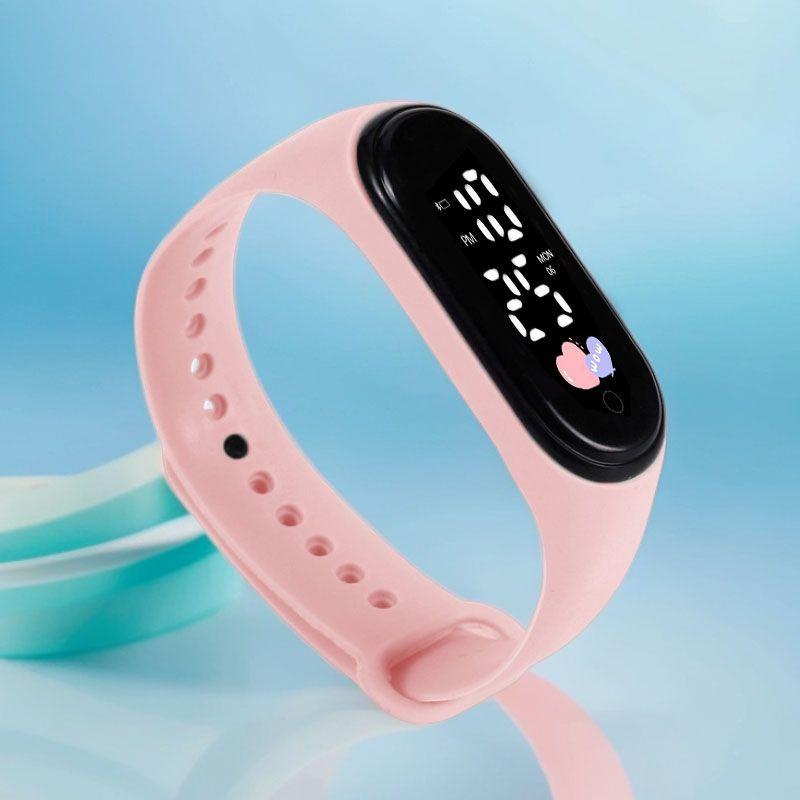 Product Introduction of Trendy Cool Luminous Waterproof Electronic Watch for Middle and High School Students 7