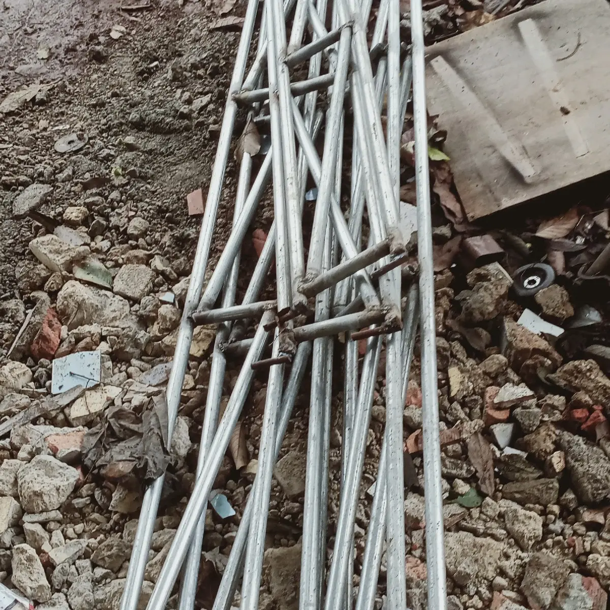 tenda besi Outdoor tenda untuk rt atau pesan untuk marung atau kios2 Camping