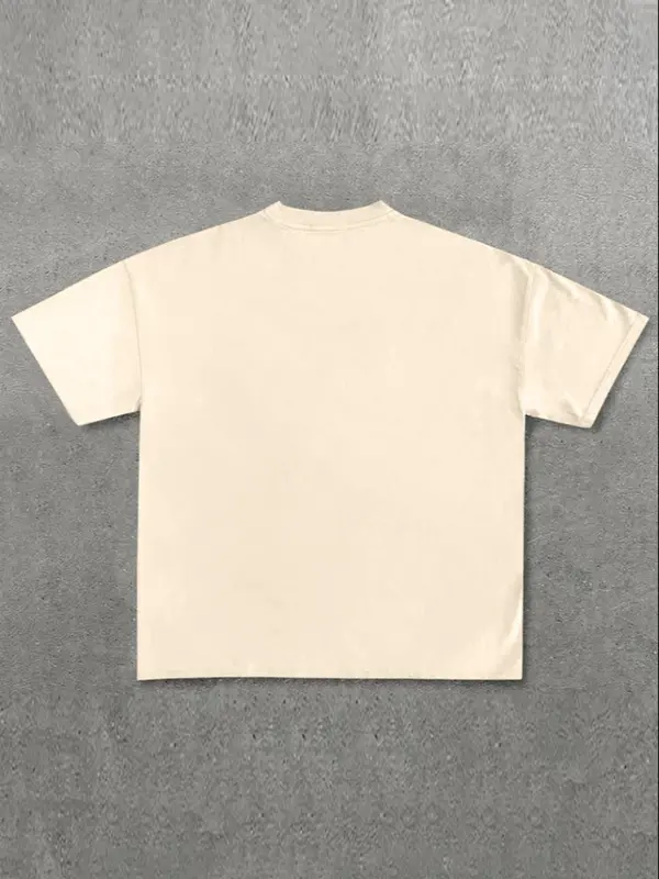 Men's Regular Fit Star Print Round Neck Short Sleeve Tee, Casual Fashion Crew Neck T-shirt for Daily Wear, Menswear for All Seasons 7