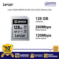 Gambar Lexar 128 GB Armor Silver UHS II V60 U3 Class 10 SDXC Memory Card 128GB Read Speed 280 MB/s Write 120 Mbps dari Sentra Digital Kota Surabaya 1 Tokopedia