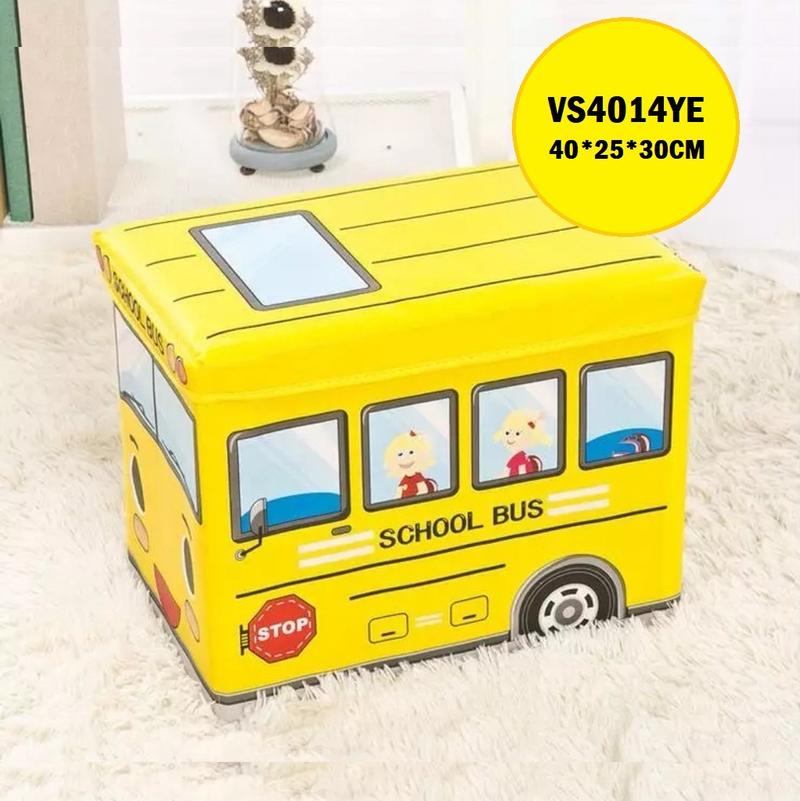 Product Introduction of Local Stock  T Multifunction Folding Storage Car Styling Stool Storage Box Jualan Murah Simpanan Kid bed Baby Furniture 16