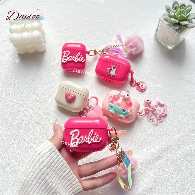 Pelindung Apple Airpods 1 2 3 Pro Pro2 Pelindung Earphone Soft TPU Motif Bervariasi 7