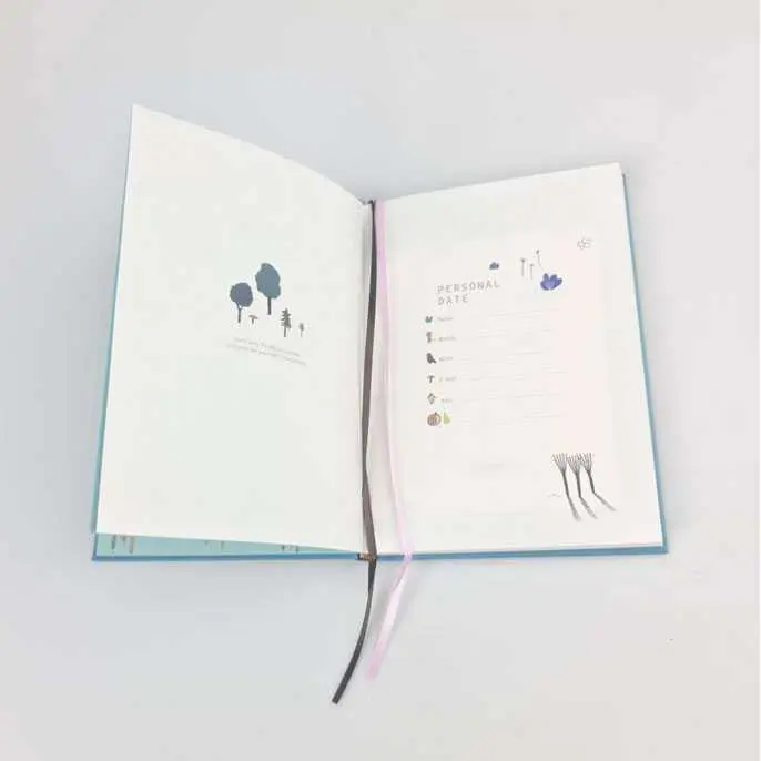 DingDongTu Buku Diary 365 Hari Hardcover - DDT-4083-32 Tali Kertas 5