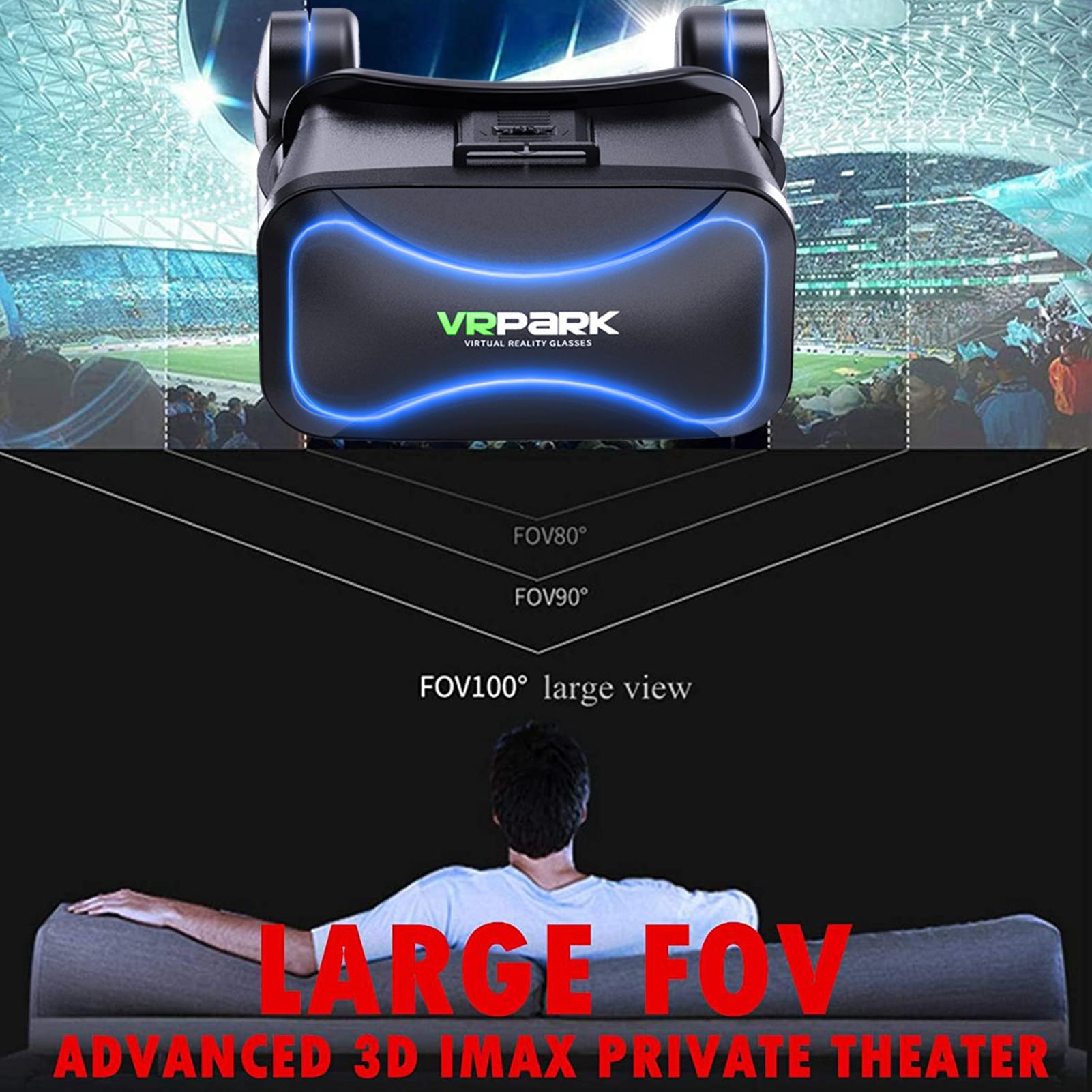 2021 VR Glasses Suit High quality Adjustable Device with Handle 3D Virtual Reality Helmet Bluehooth 3.0 /IOS/PC Hot - Image 5