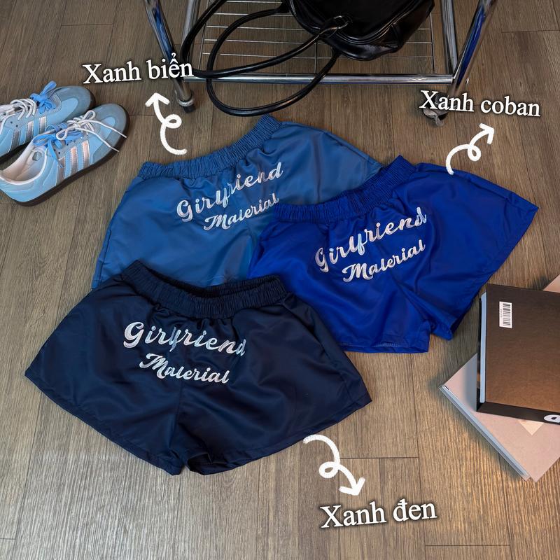 [FFCLUB] QUẦN SHORT DÙ MÙA HÈ LOGO THÊU GIRL FRIEND - FRIENDS FOREVER CHÍNH HÃNG 9
