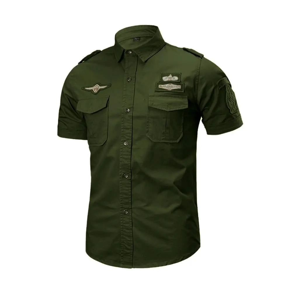 KEMEJA ARMY / KEMEJA TACTICAL / KEMEJA PDH LENGAN PENDEK / KEMEJA ANTI MAINSTREAM / KEMEJA CASUAL / Bordir / Distro / Fit