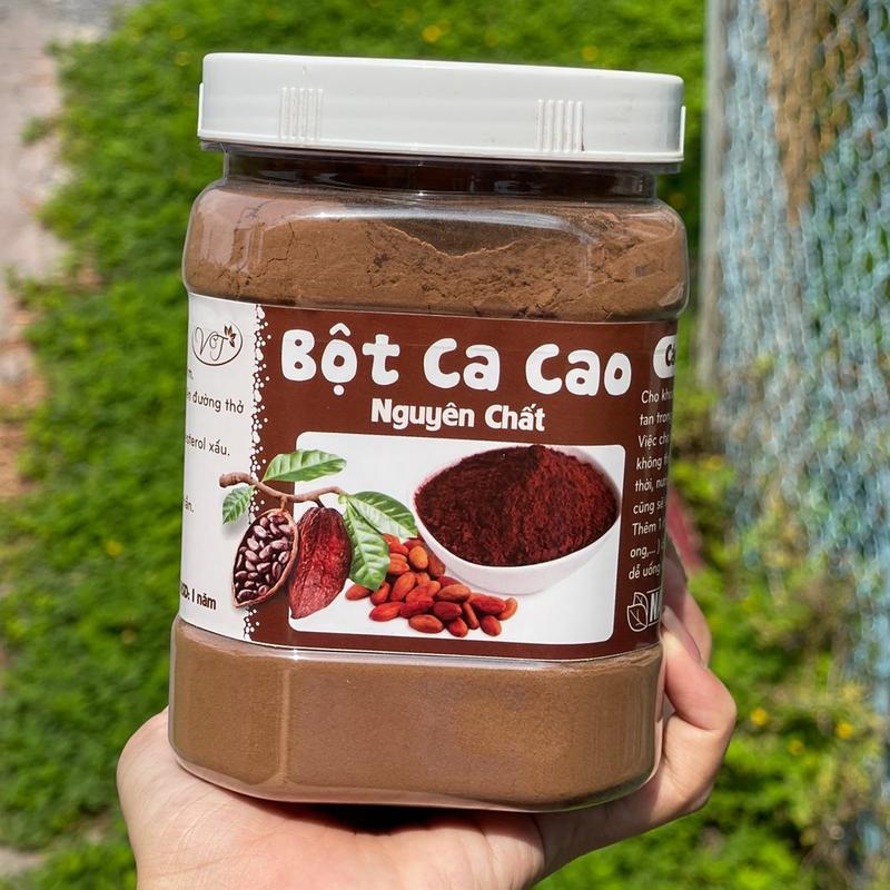 Bột CaCao Nguyên Chất hộp 500gam