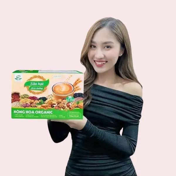 mua 1 tặng 1 Sữa hạt Hồng Hoa Organic 36 loại hạt trọng lượng 900g gồm từng ống nhỏ bên trong milo bot tặng 1h bột gạo lứt linh chi Nho Nho sữa navan 9 sữa 36 ngucoc ngucoc babau