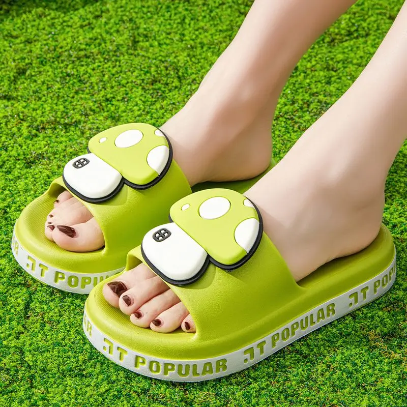 Dép Đế Bánh Mì Cho Cặp Đôi, Bộ Sưu Tập 2024, Dành Cho Nữ, Thích Hợp Sử Dụng Trong Nhà Và Ký Túc Xá Mùa Hè, Thiết Kế Dễ Thương Và Thoải Mái, Dép Đi Trong Nhà, Dành Cho Nam Giới, Nhẹ, Không Trơn Trượt, Có Thể Đeo Ngoài Trời