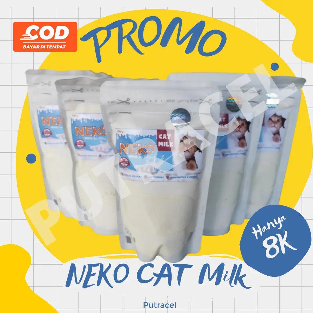 susu kucing , bayi atau dewasa, NEKO cat milk