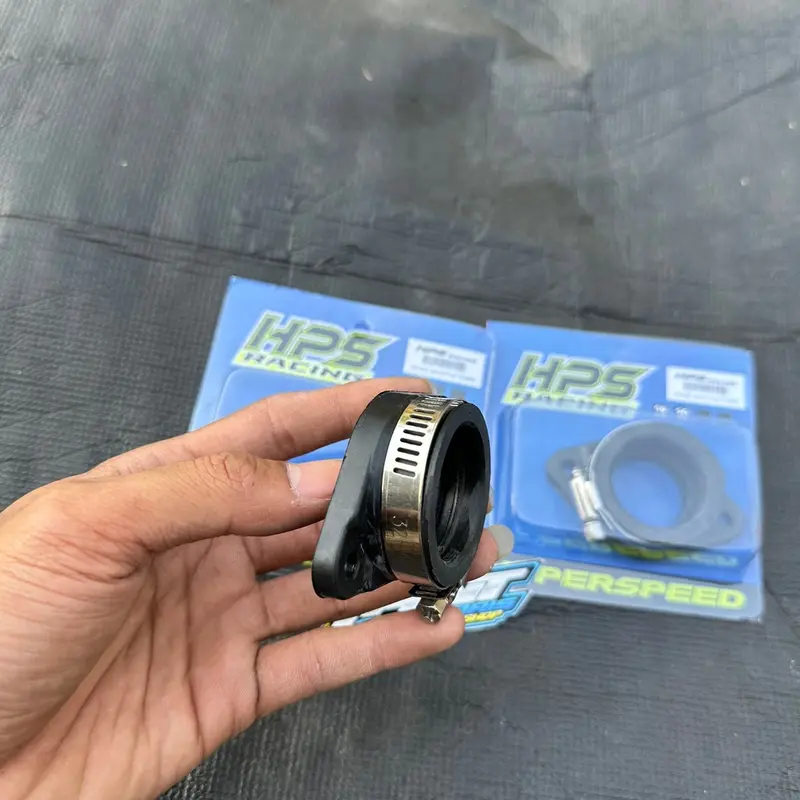 MANIPOL MANIFOLD KARBU INTAKE BINTER MERSI MERK HPS UK 28 30 32 34 PNP CB GL MEGAPRO TIGER Motor Motorcycle 4
