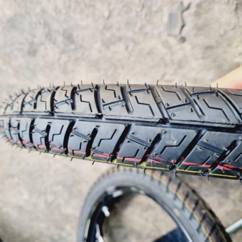 Lốp   DÙNG SĂM (ruột) GAI CITI  - Lốp wave,Raider, Lốp Satria, Sonic, Lốp Sirius - Phụ Kiện, Phụ Tùng vn hỗ trợ màu đỏ 2