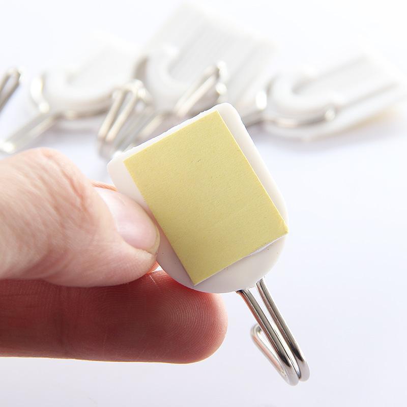 Vỉ 6 móc dán tường treo đồ tiện dụng 1255 6