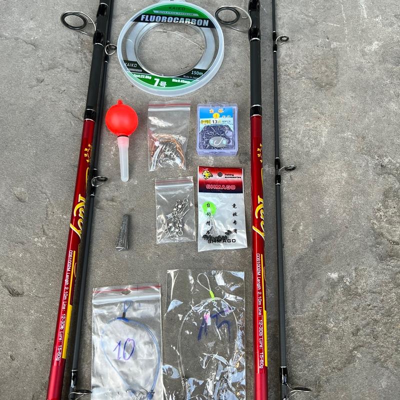 (Combo 95 ) Combo cần câu cá sông siêu khoẽ giá sinh viên + ( tặng kèm bịch mani, nho 4: 2 cái , phao, lanxe) Bắt Cá Đi Câu Fishing Ca