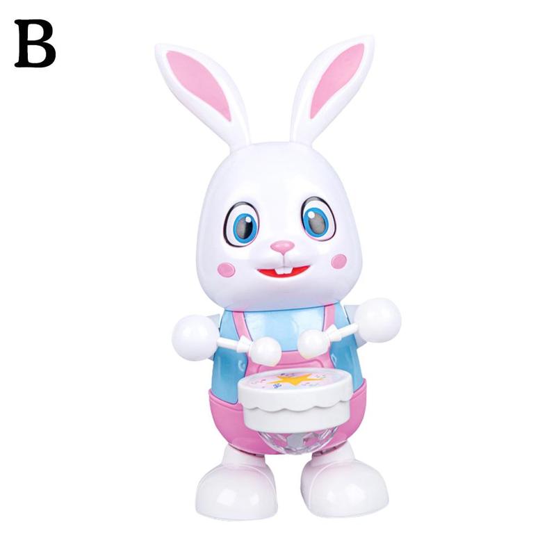 Product Introduction of Đồ Chơi Robot Thỏ Nhảy Múa, Hát Bài, Trống Âm Nhạc Thỏ Điện Tử Quà Tặng Đồ Chơi Thú Cưng Robot Dễ Thương Beat G1Q9 34