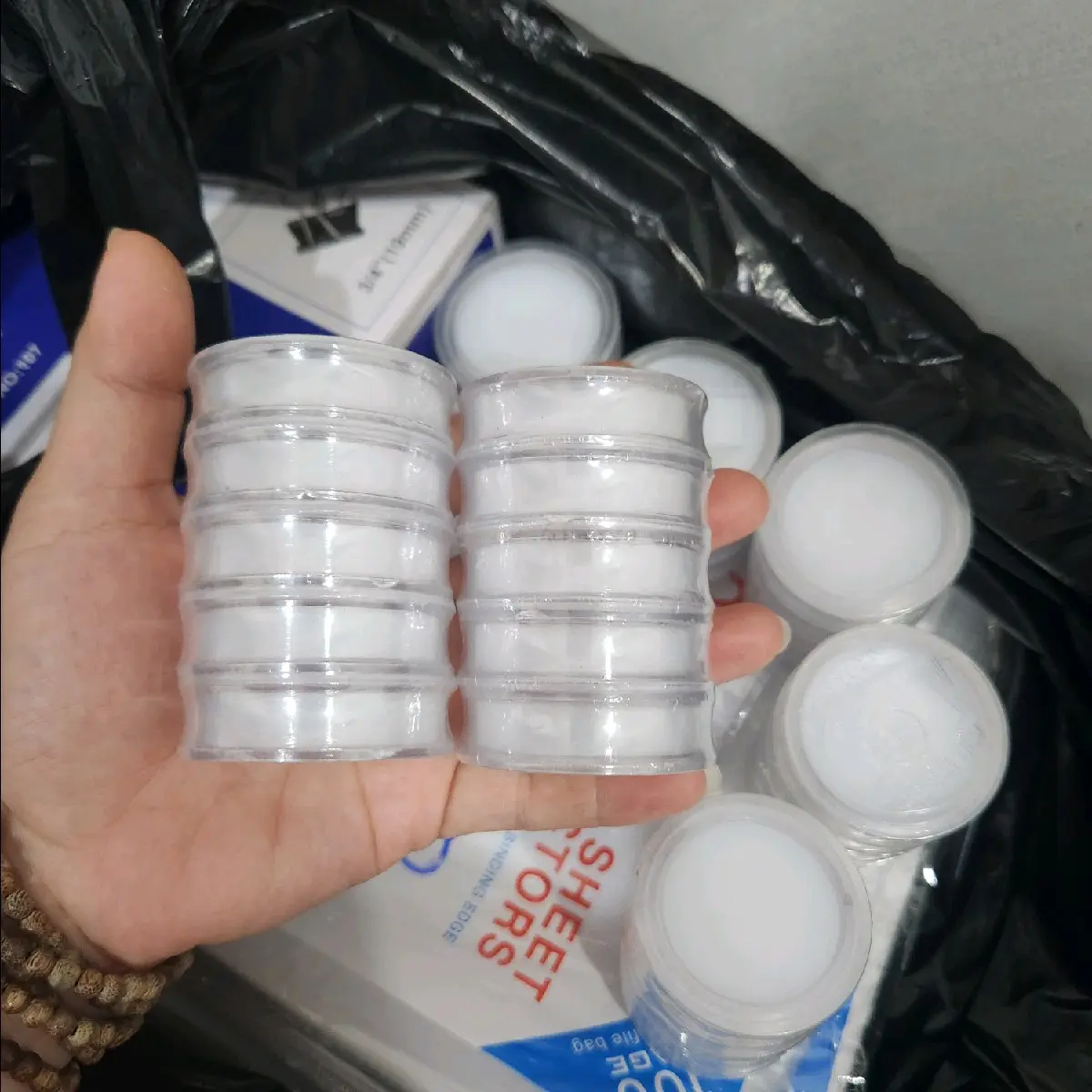 sáp đếm tiền không độc hại (5 cục/lốc)