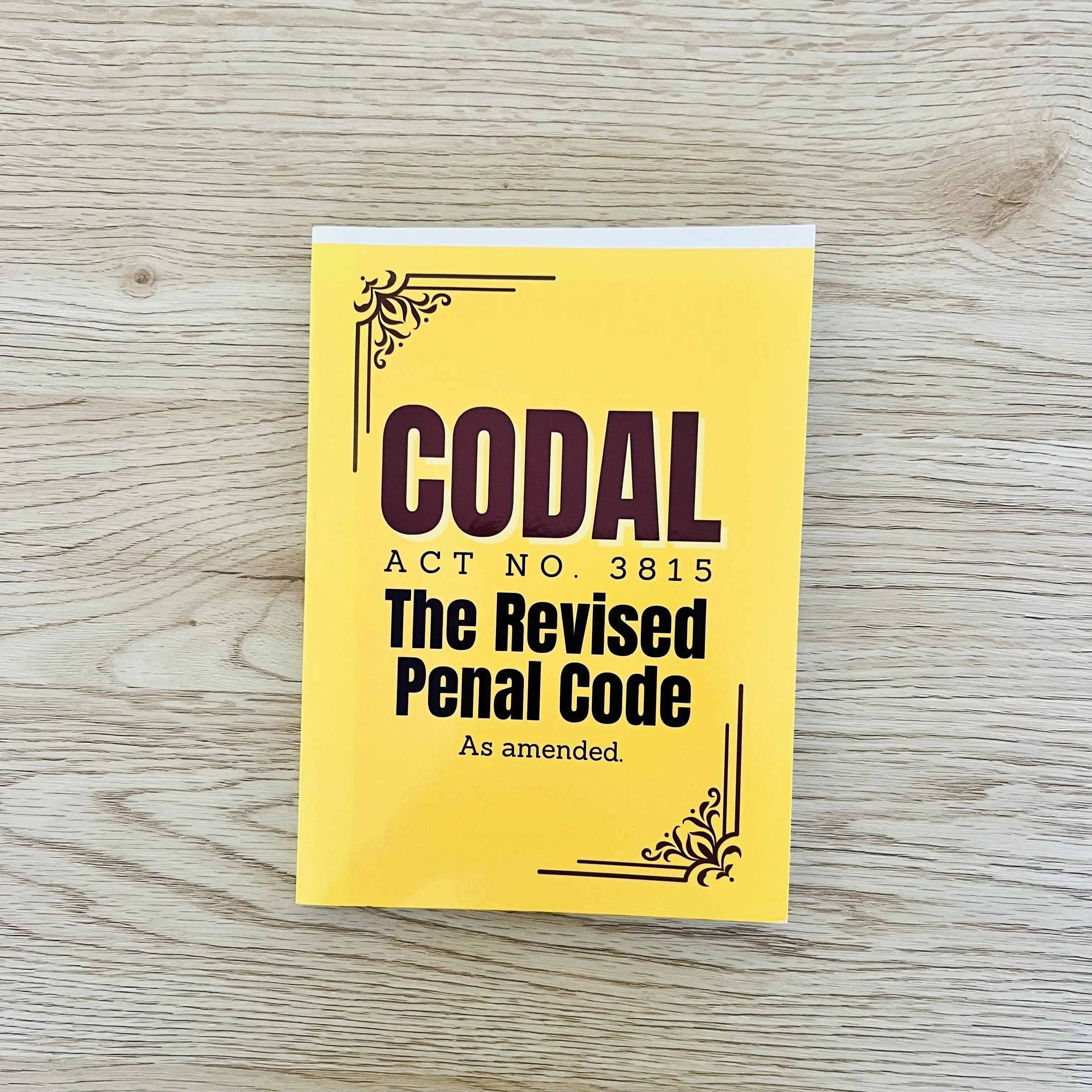 CODAL The Revised Penal Code / RPC Codal