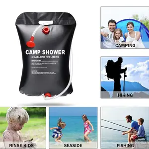 YYEDC Tas Mandi Kemah: Shower Bag 20L Tahan Bocor untuk Aktivitas Outdoor
