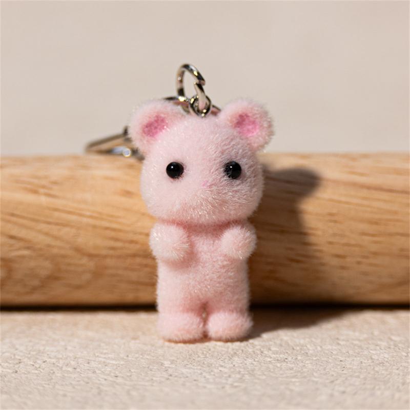 Product Introduction of Mini Plush Mouse Keychain Desk Decoration for Young Girl Cute Cartoon Backpack Satchel Hanging Keychain 24