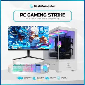 PC Full Set I5 Gaming Editing Ram 8GB / 500GB / SSD
