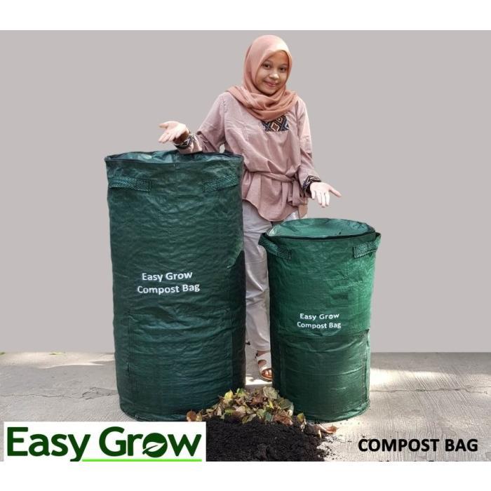 Gambar Compost Bag Easy Grow Size M 80 Liter Kompos Bag Sampah Organik Daun dari Raibycom Kota Bekasi Tokopedia