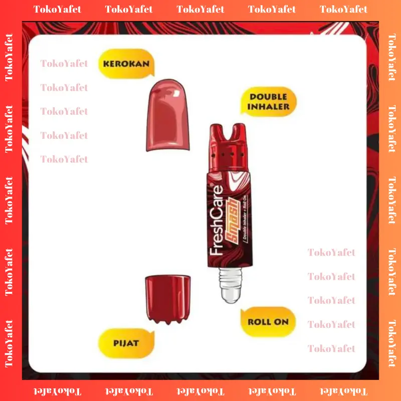 FRESHCARE SMASH Double Inhaler + Roll On 4 in 1 Viral Original Asli Termurah Terpopuler, Ada Tali / Lanyard Freshcare SMASH juga, Tersedia Varian Merah dan Hijau (MATCHA) 2