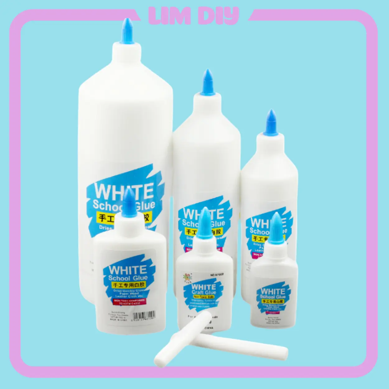 Keo sữa, hồ dán đa năng, craft glue làm đồ handmade, craft LIM DIY