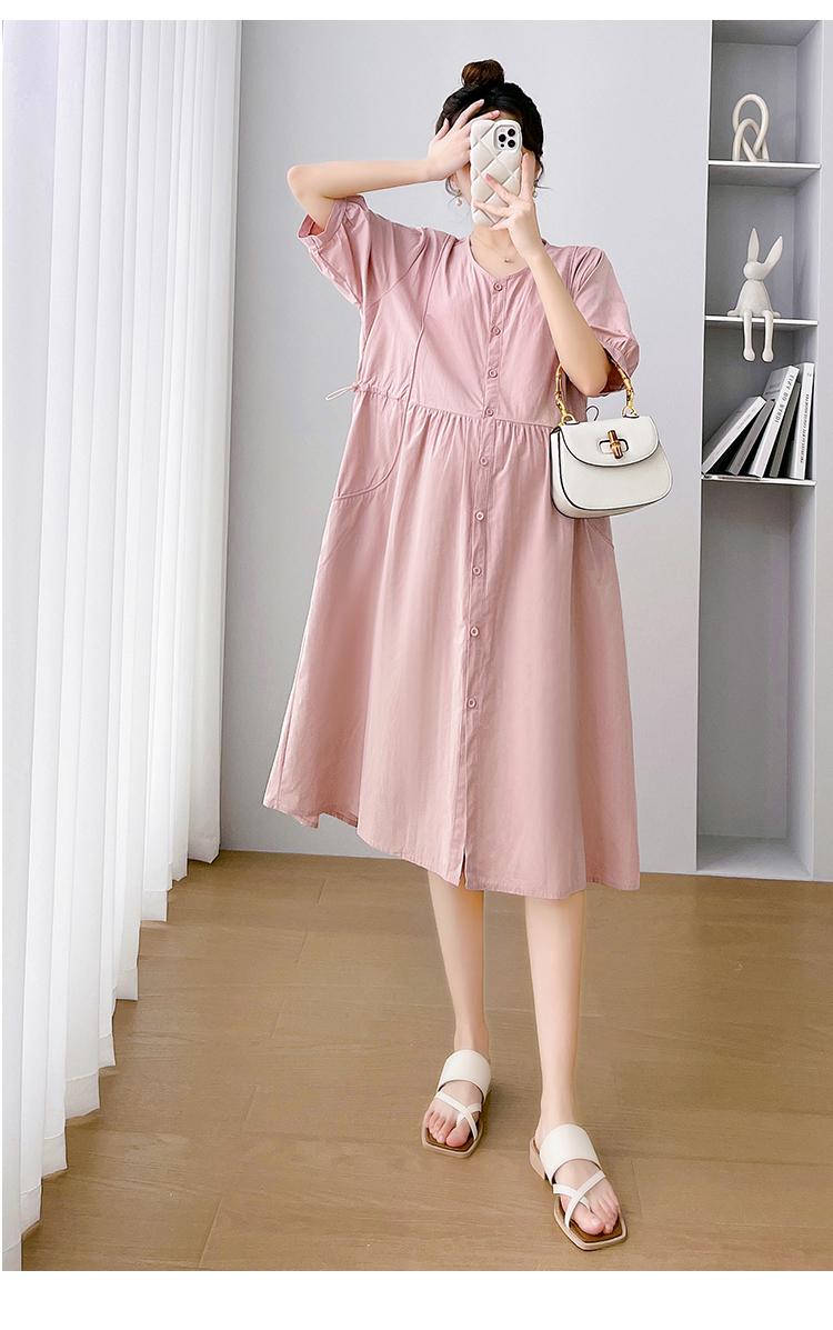 Product Introduction of E69041# Pregnant Women Dress Korean Fashion Womens Dresses Stylish Summer Slim New Arrival Casual Dress Dress Pregnant 9