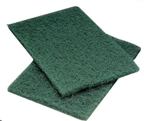 1 Miếng ráp xanh loại To rửa chén nhám sạch sẽ tiện lợi miếng cọ vệ sinh phòng bếp phòng tắm Bọt Biển Rửa Bát Làm Sạch