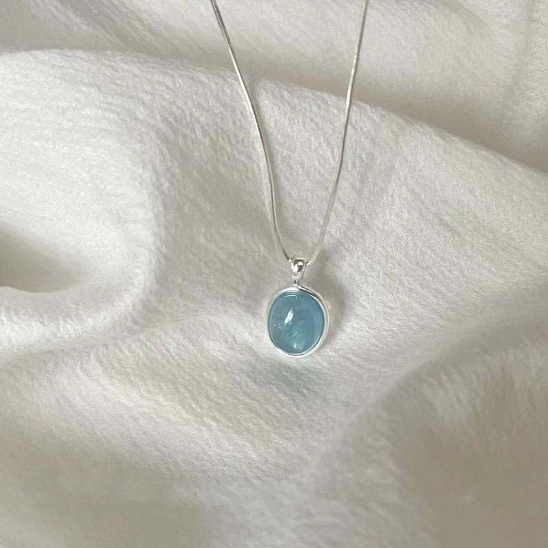 Vòng cổ đại dương Xanh Biển dành cho phụ nữ, choker thời trang mùa hè cao cấp, phụ kiện quà tặng, bán buôn 0