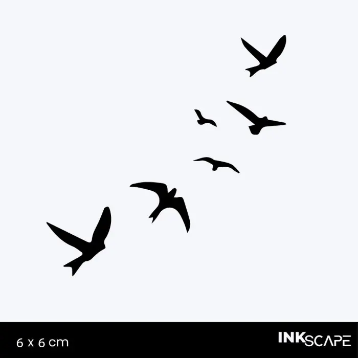 Inkscape Semi-permanent Tattoo 60x60 - D69