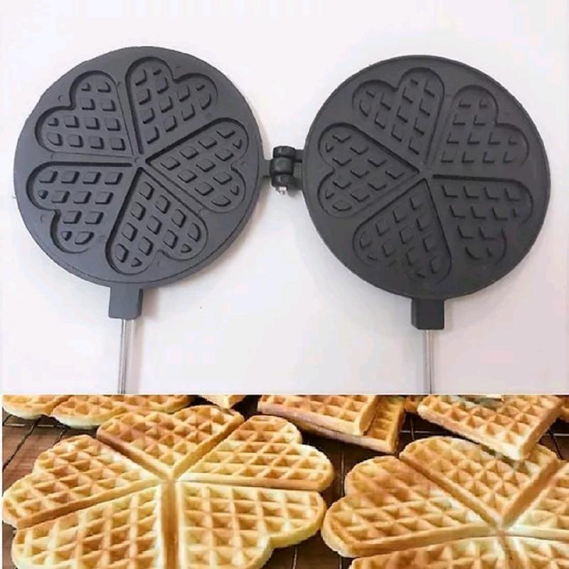 KHUÔN BÁNH KẸP HÌNH TRÁI TIM VẠN LỢI