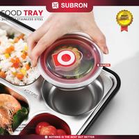 Gambar SUBRON SUS 304 Food Tray Lunch Box kotak bekal Catering 5 Sekat Wadah Mangkuk Sayur Dengan Sendok Garpu Stainless kotak bekal jepang Makan Plastik - LUNCH BOX PINK dari SUBRON KITCHENWARE Kab. Bandung 4 Tokopedia