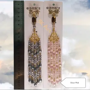 BROS DAGU JURAI/JUNTAI PANJANG KRISTAL CEKO,BROS HIJAB/JILBAB CANTIK MEWAH KEKINIAN,AKSESORIS FASHION