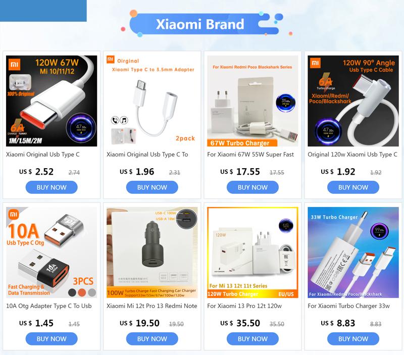 Product Introduction of Kabel USB Jenis C, Xiaomi Asli, Pengecas Pantas Turbo 120W dan 67W, Serasi dengan Mi 15, 14, 13, 12T Pro, 12, 11 Ultra, Poco X6, X, Redmi Note, Black Shark 5 0