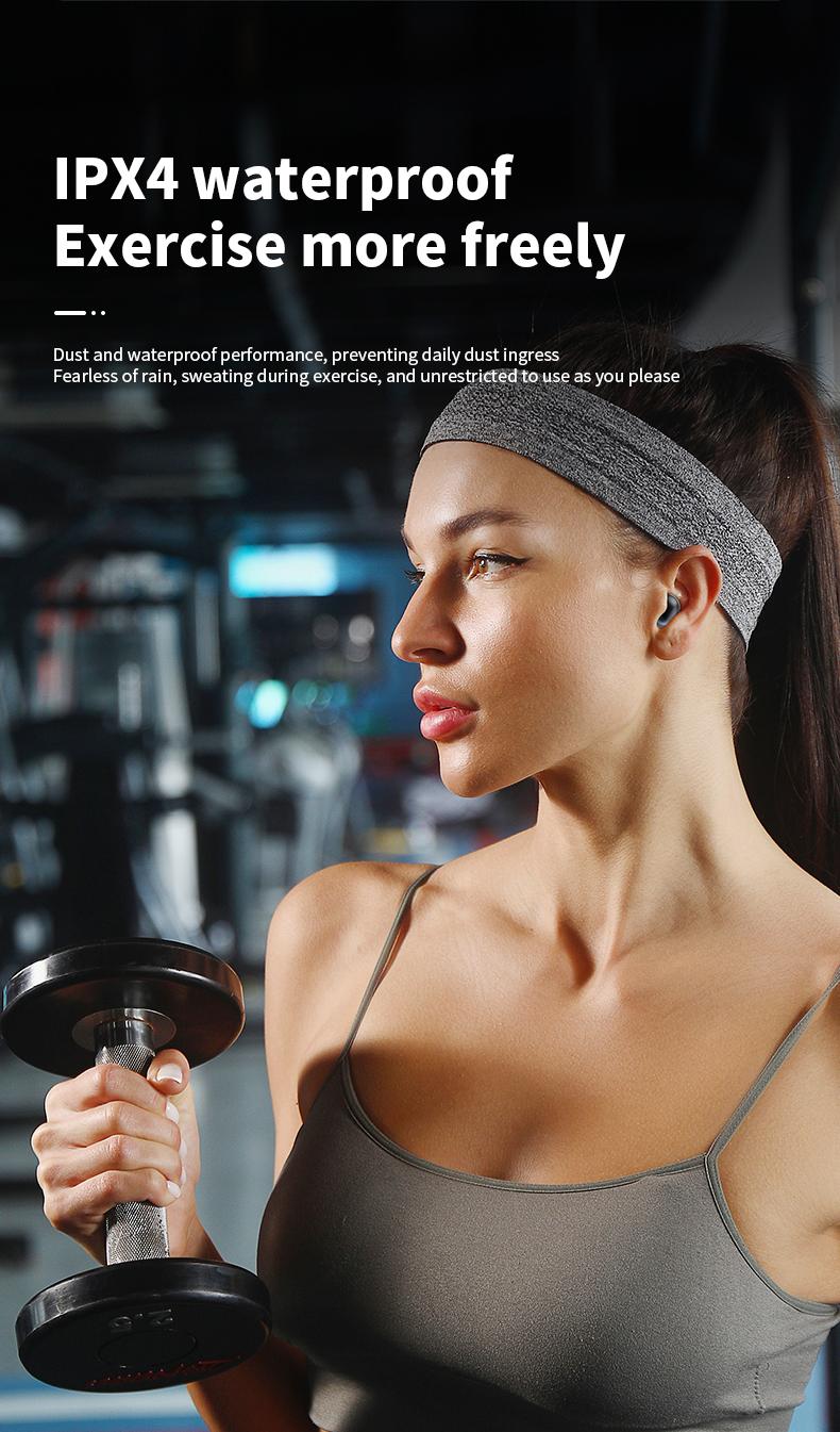 Product Introduction of For JBL S11 MP3 Player with wireless headphones,Full In Touch Screen Earphone Noise Cancelling InEar ENC Mic Earbuds 4