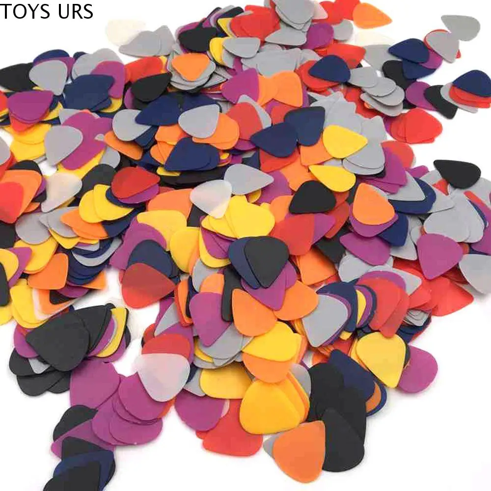TOYS URS 10pcs Colorful Bass Acoustic Guitar Guitar Accessories Mediator Guitar Plectrum Guitar Picks Electric Guitar Parts Finger Shrapnel