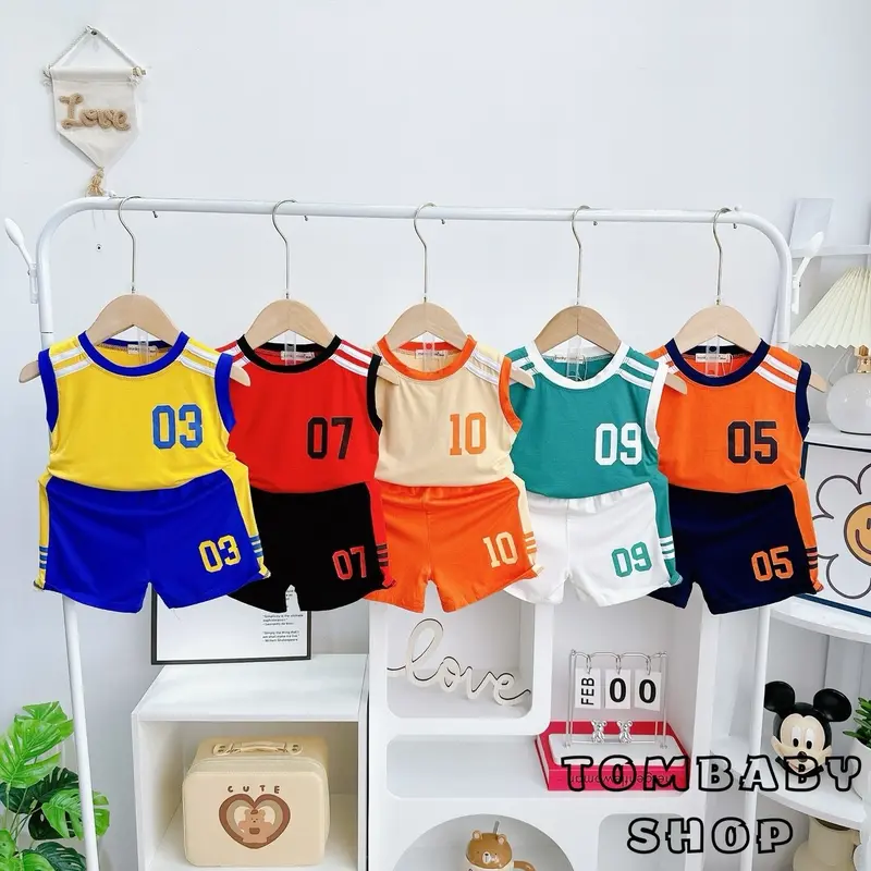 BL09 (9-30kg) BỘ BALO THUN LẠNH THỂ ThAO CHO BÉ TRAI BÉ GÁI Len Jean 0