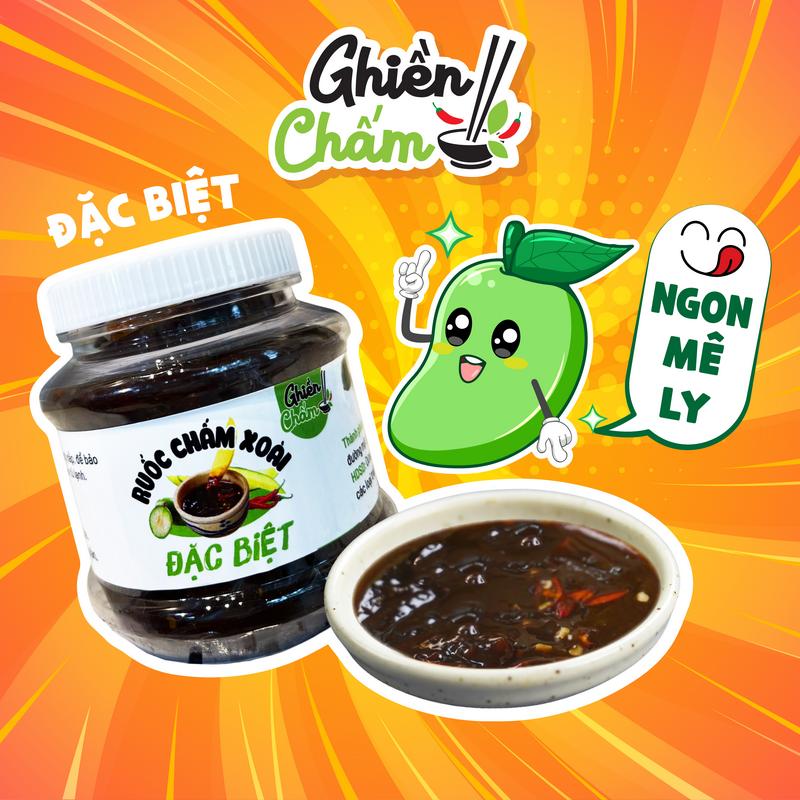 Mắm Ruốc Chấm Xoài Đồ chua, ăn vị Cay vừa Ngon Bá Cháy Nước Sốt Gia Vị