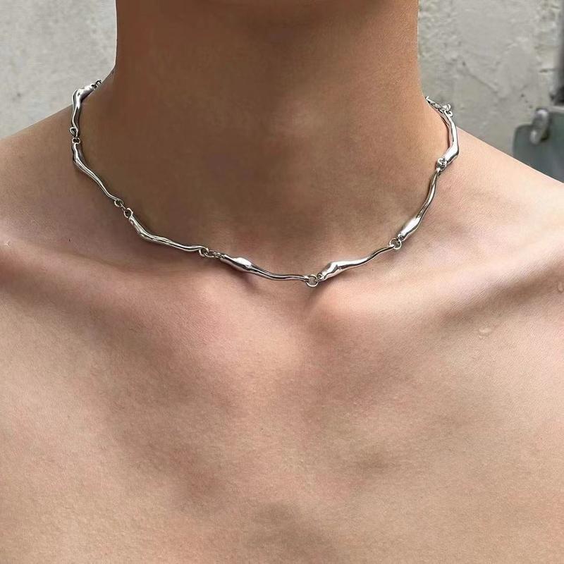 Product Introduction of Vòng Cổ Choker, Phong Cách Đường Phố Punk, Dành Cho Nam Giới, Dây Chuyền Xương Đòn Cao Cấp, Đồ Trang Trí Y2g Văn Hóa Phụ, Ngọt Ngào Và Ngầu, Cổ Áo Hoa Jewelry trang  sức  titan  cao  cấp  hàng  hiệu 15