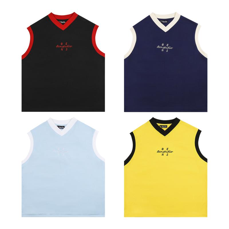 ( ĐEN STUDIO ) Áo TankTop Form Oversize Đen Studio Mè Cotton Premium Nam Menswear Cổ Tròn tank top