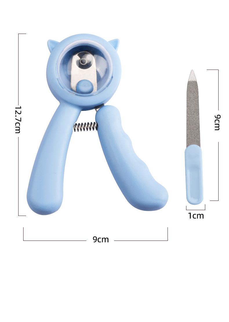 Product Introduction of 2025 Pet Nail Clipper Anti-Splash Nail Clippers Exclusive for Cats Manicure Artifact Dog Nail Pet Supplies 2