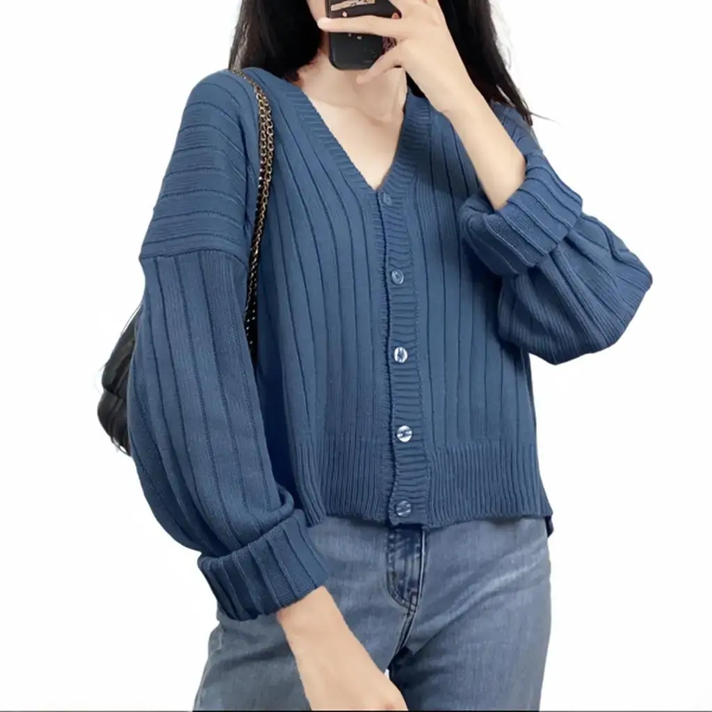 DAVINA KNIT CARDY | SWEATER RAJUT WANITA OVERSIZE | KARDIGAN RAJUT MURAH KOREAN Baju Fit