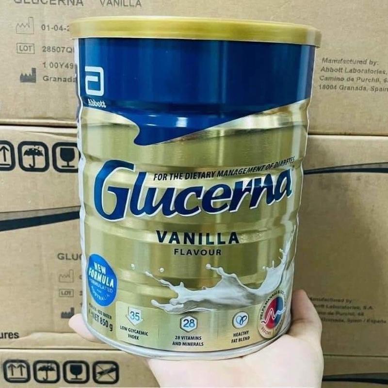 Sữa tiểu đường glucerna 0