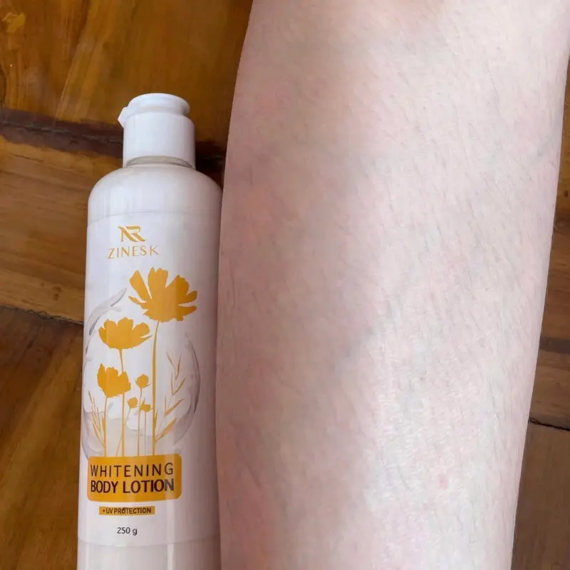 HAND BODY ZINESK WHITENING DOSTING BPOM Handbody Lotion Memudarkan Mencerahkan Tangan Kaki Memutihkan 3