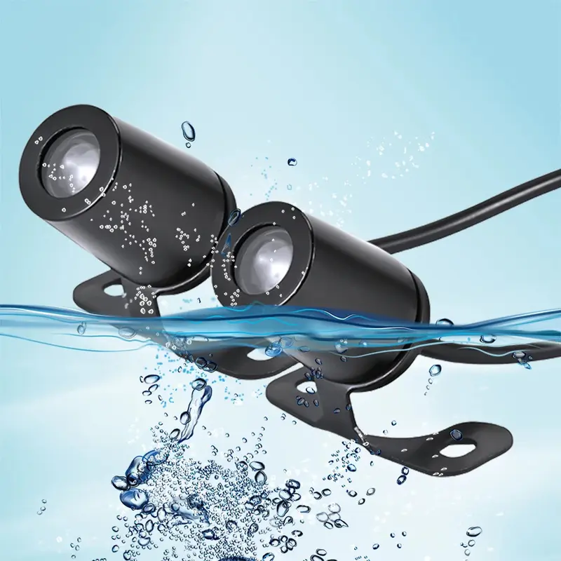 2 Chiếc Đèn Chiếu LED Đôi Cánh Thiên Thần Cho Xe Máy, Xe Điện, Sửa Đổi Đường Phố, Trang Trí Chào Mừng, Đèn Laser Chống Va Chạm Phụ Kiện 7