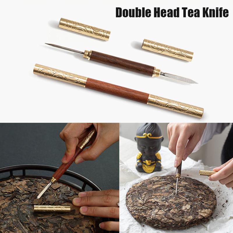 1Pc Professional Wooden Tea Cutter Ebony Tea Cutter Needle Pick Puer ...