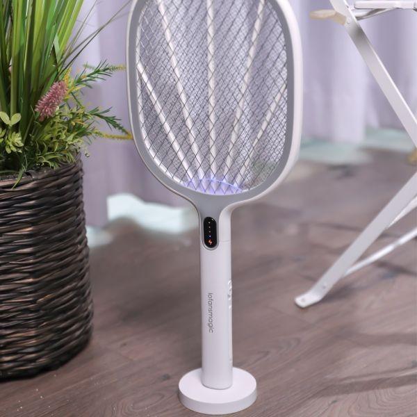 Vợt Muỗi Thông Minh 2 chế độ  Lofans MW-1223 (Chế độ: Thủ công/ Đèn bắt muỗi) - Bảo hành chính hãng , bảo hành 12 tháng 2