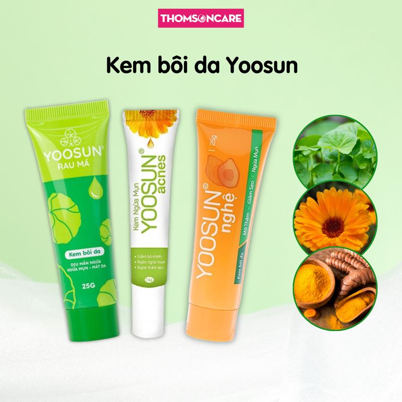Kem bôi da Yoosun Rau má - Acnes - Nghệ thành phần thảo dược tự nhiên